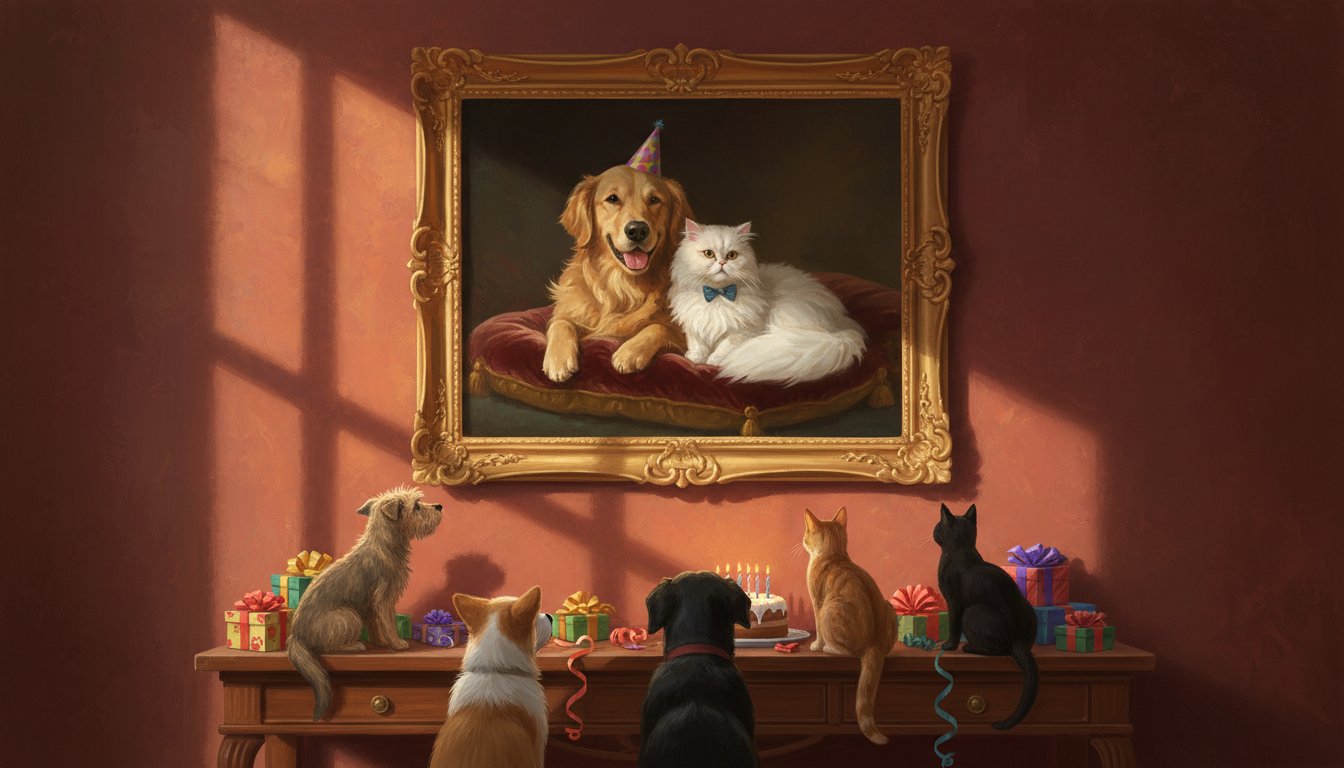 Why a hand-painted portrait is the lasting birthday gift