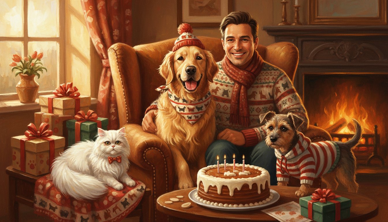 Matching outfits for a dog and their owner
