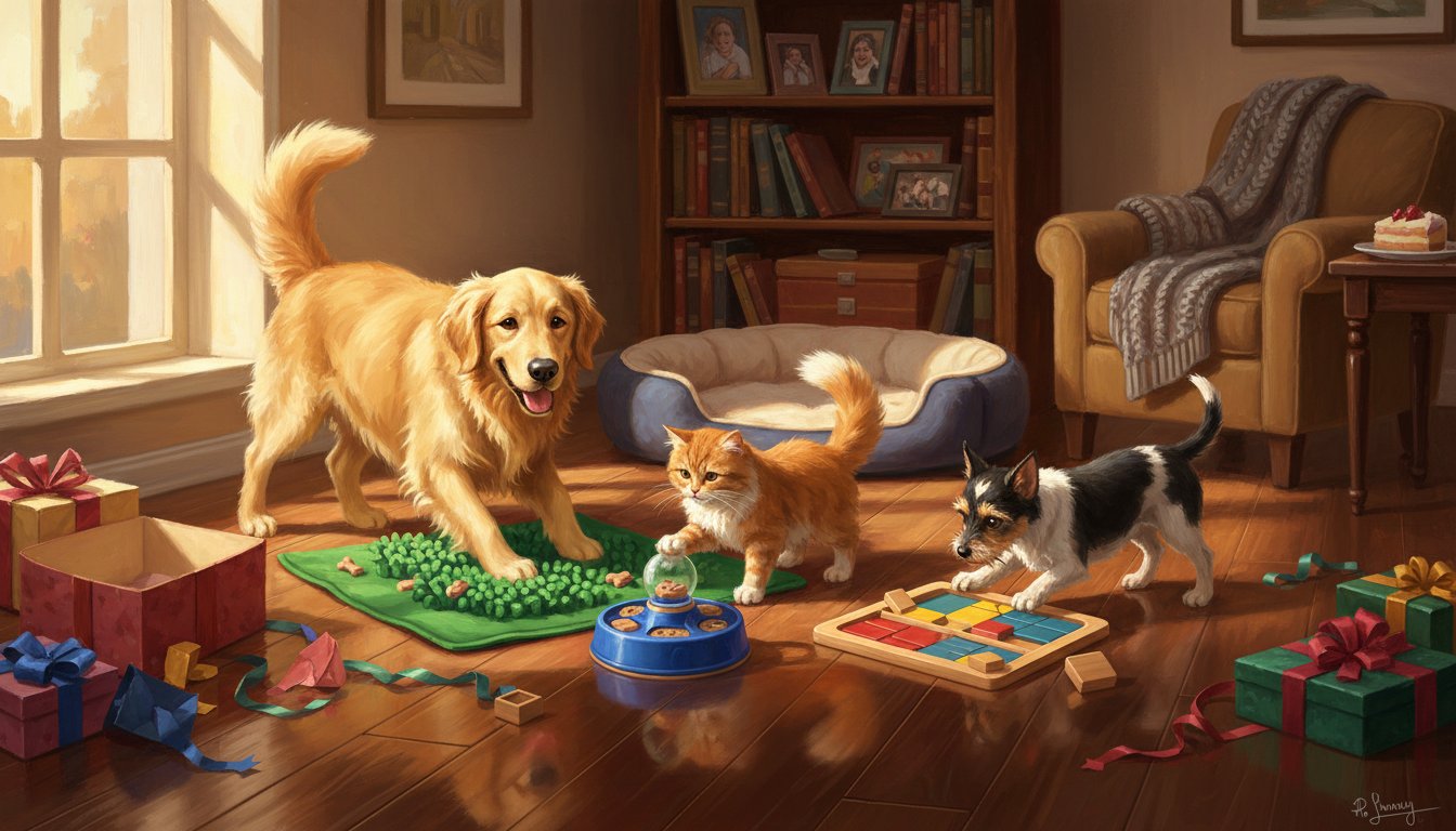 Interactive puzzle toys for dogs