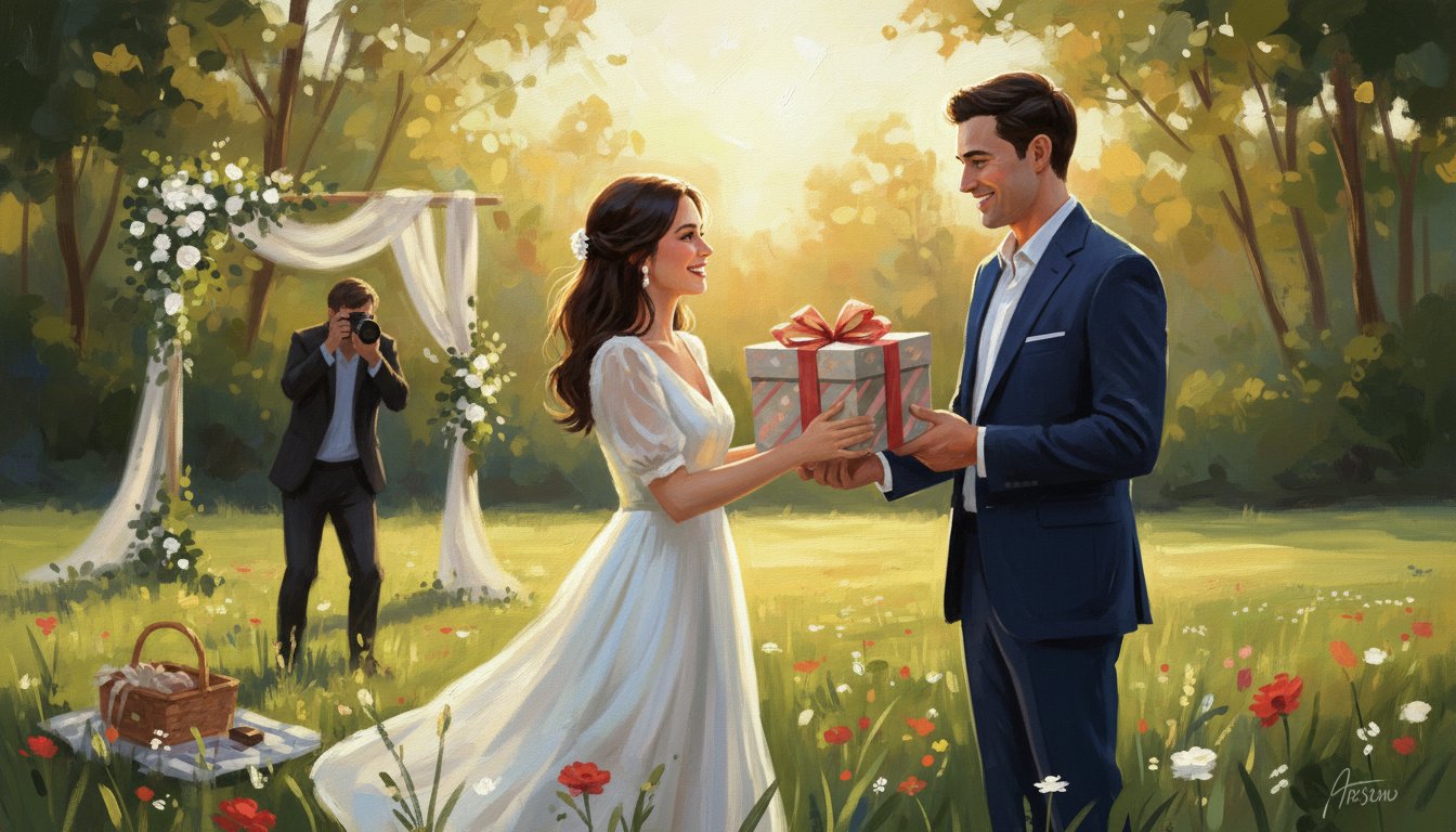 A gift card for a professional engagement photo session