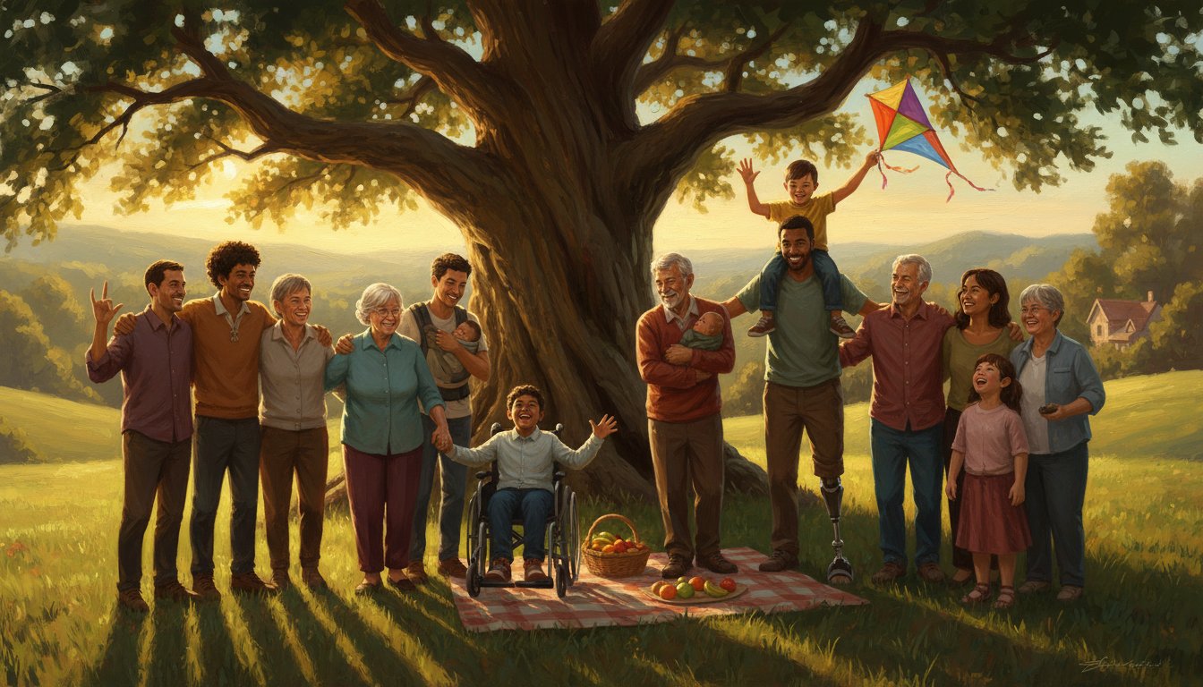 Family portrait mediums compared