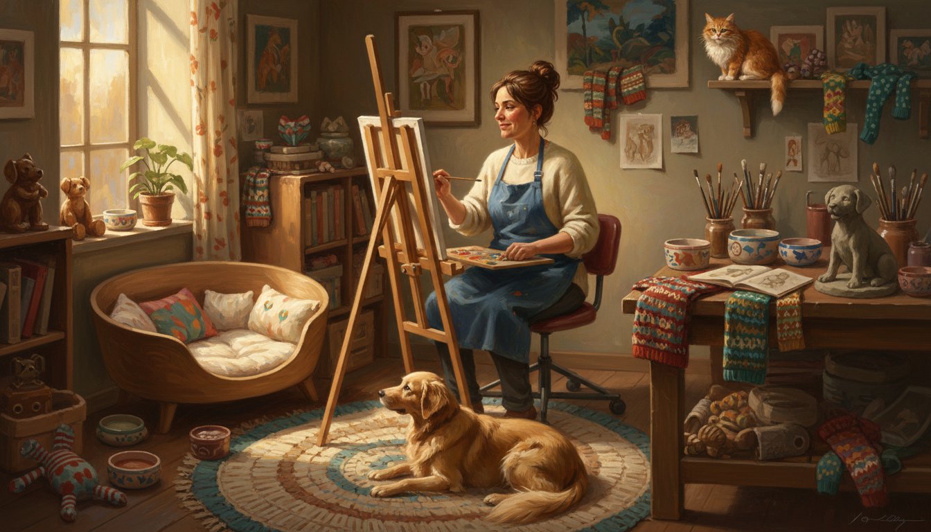 Handmade gifts for pet lovers