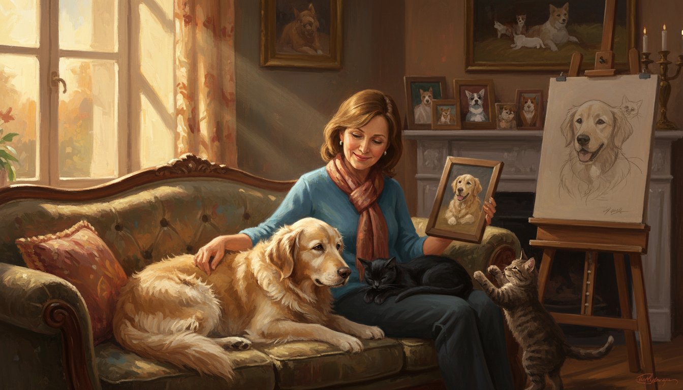 The preview and approval step in the portrait process