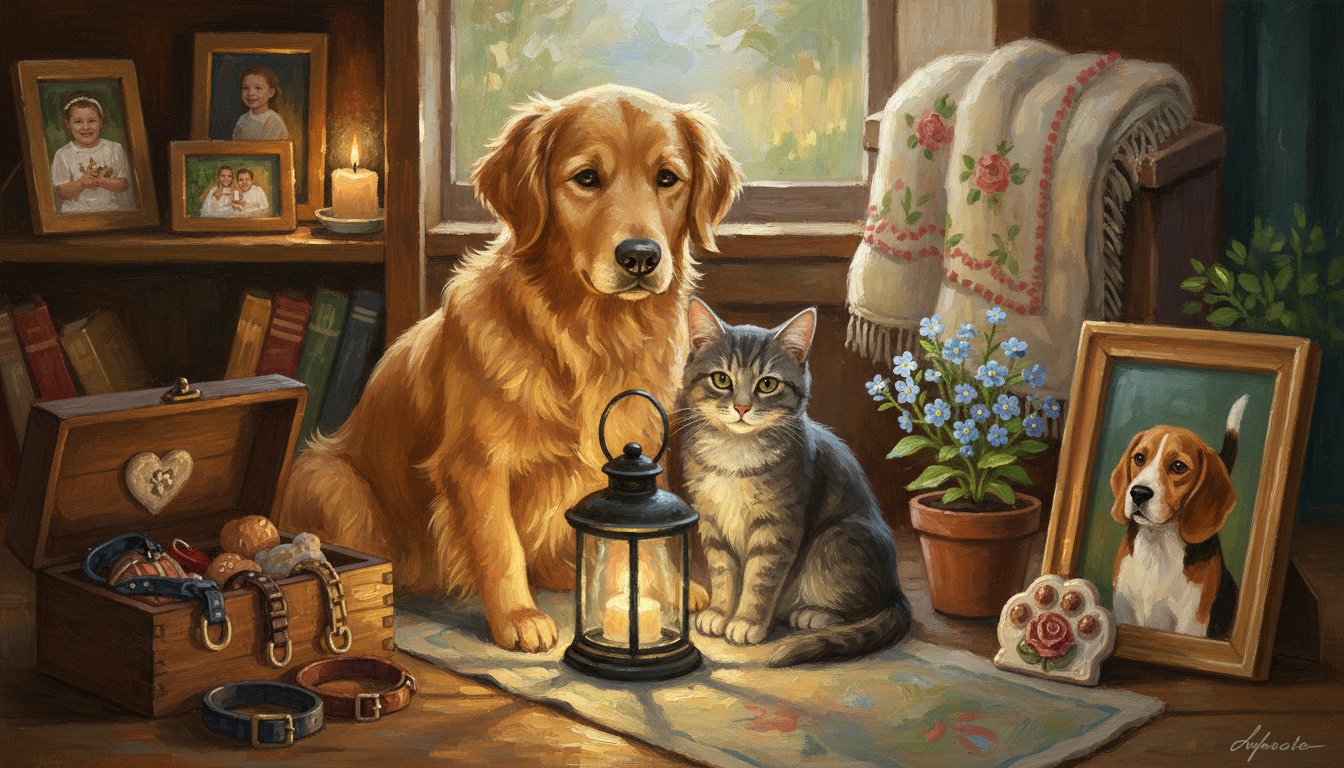 Finding ways to process the grief of losing a pet