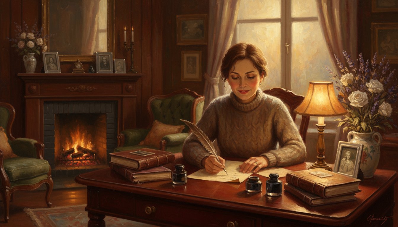 A handwritten letter sharing memories of a loved one