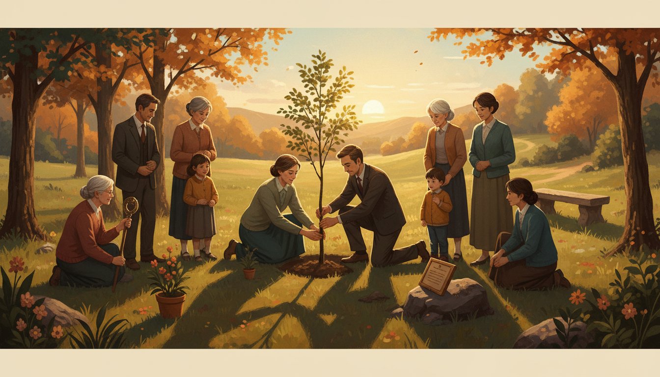 A hand-painted memorial portrait from a favorite photograph