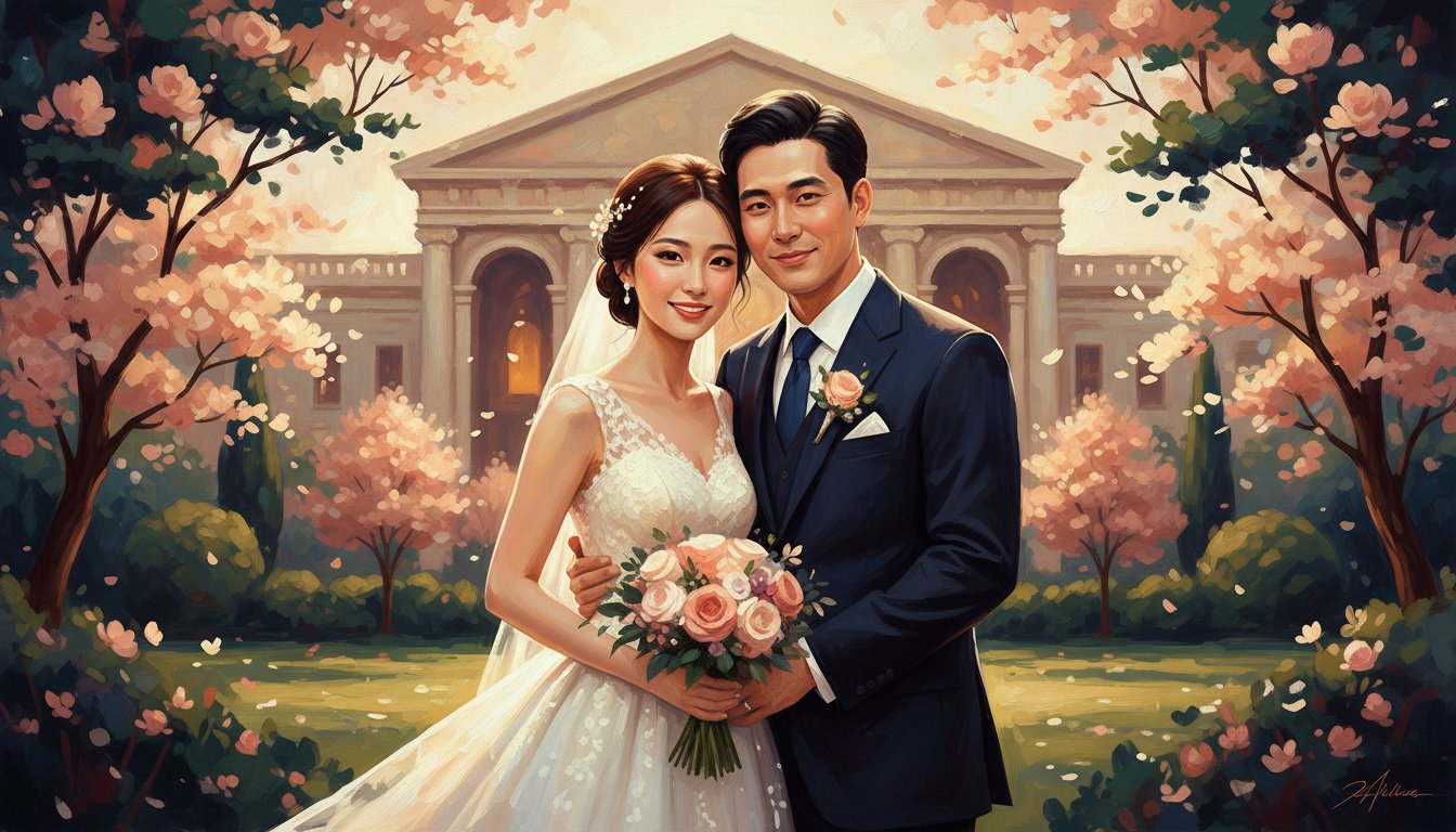 An experience gift for the wedding couple