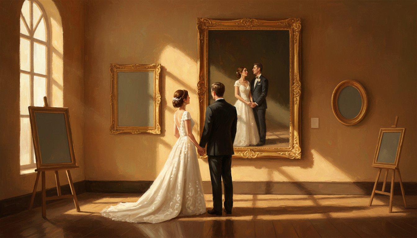 A wedding portrait size guide for different rooms