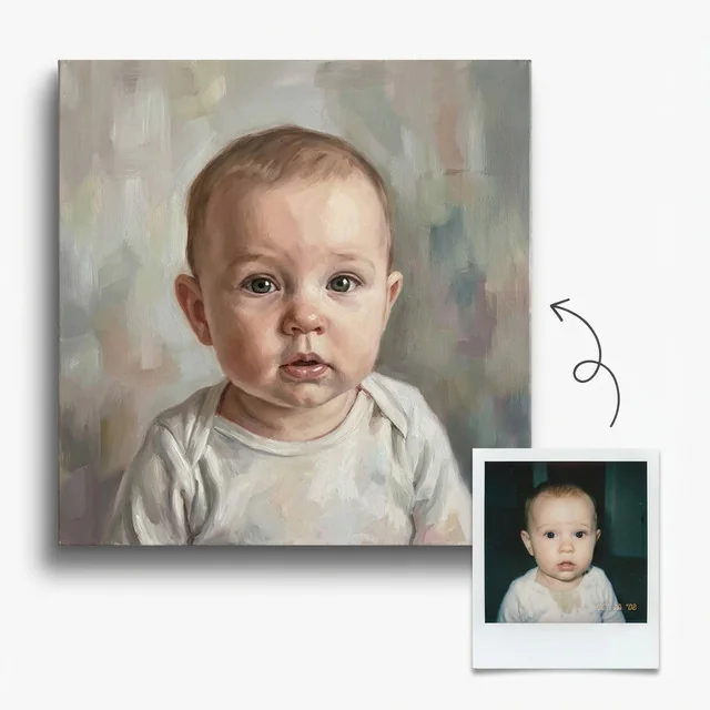 Bambino · Olio