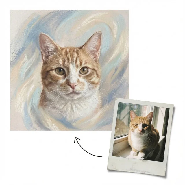 猫 · 粉彩