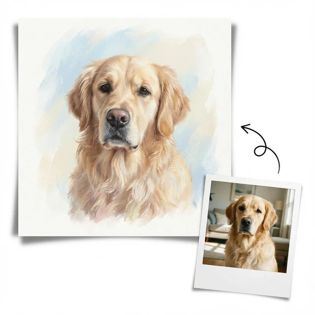 Perro · Pastel