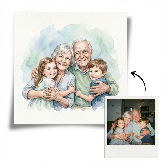 Nonni · Acquerello