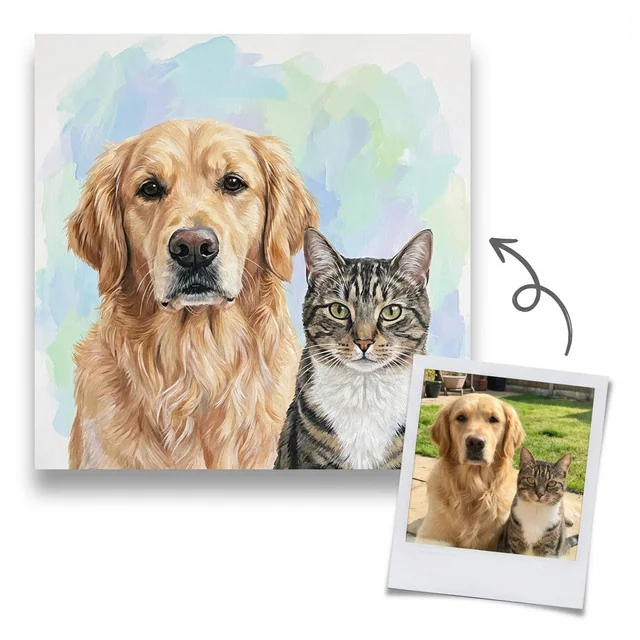 Animale domestico · Acrilico